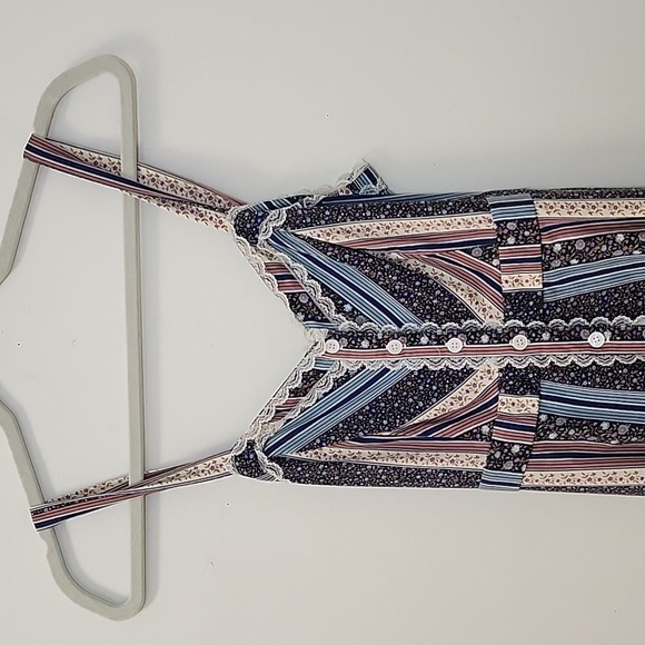 Reformation Sandalwood dress Striped Button-Down Sundress Size 0 - Picture 6 of 16